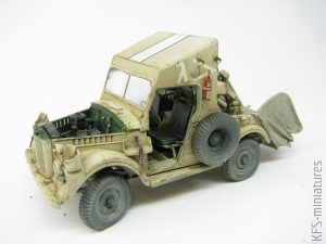 1/35 IDF GAZ-69 2P26 – Malowanie