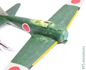 1/48 A6M2 Zero Type 21 - Eduard - Budowa