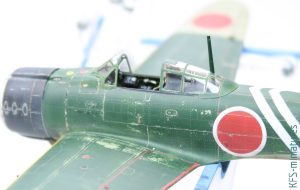 1/48 A6M2 Zero Type 21 - Eduard - Budowa