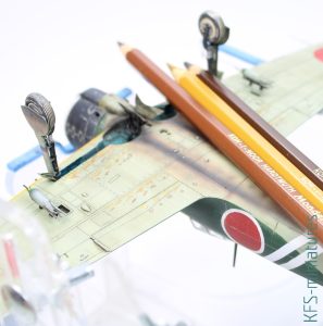 1/48 A6M2 Zero Type 21 - Eduard - Budowa