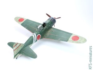 1/48 A6M2 Zero Type 21 - Eduard - Budowa