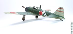 1/48 A6M2 Zero Type 21 - Eduard - Budowa