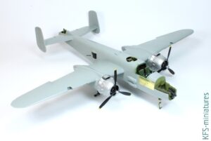 1/48 B-25J Mitchell - HK Models - Budowa cz.1