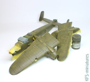 1/48 B-25J Mitchell - HK Models - Budowa cz.2