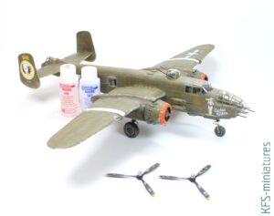 1/48 B-25J Mitchell - HK Models - Budowa cz.2