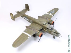 1/48 B-25J Mitchell - HK Models - Budowa cz.2