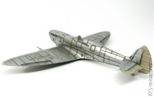 1/48 Spitfire Mk. VIII - Eduard - Budowa Cz.2