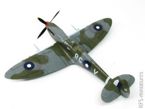 1/48 Spitfire Mk. VIII - Eduard - Budowa Cz.2