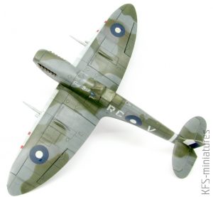 1/48 Spitfire Mk. VIII - Eduard - Budowa Cz.2