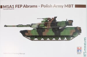 1/35 M1A1 FEP Abrams - Polish Army MBT - Hobby 2000