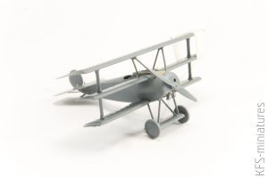 1/72 Fokker Dr. I - Budowa