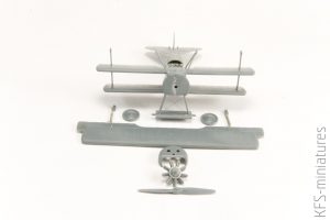 1/72 Fokker Dr. I - Budowa