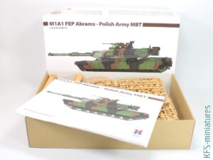 1/35 M1A1 FEP Abrams - Polish Army MBT - Budowa