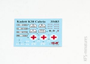 1/35 Kadett K38 Cabriolimousine - ICM
