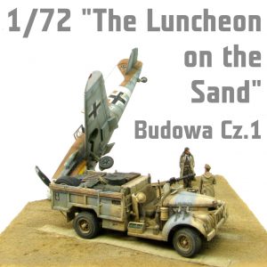 1/72 The Luncheon on the Sand - Budowa cz.3
