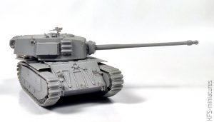 1/72 ARL-44 The Last French Heavy Tank - Planet Models - Budowa