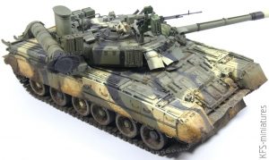 1/35 T-80U Main Battle Tank - RPG-MODEL – Malowanie