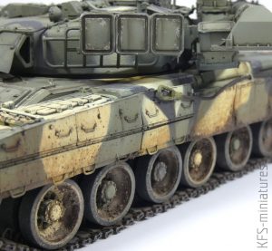 1/35 T-80U Main Battle Tank - RPG-MODEL – Malowanie