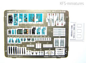 1/72 MiG-31B/BM - dodatki - Eduard