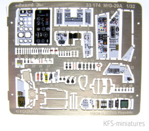 1/32 MiG-29A Trumpeter - dodatki - Eduard