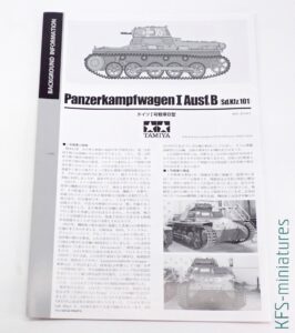 1/35 Panzerkampfwagen I Ausf.B - Tamiya