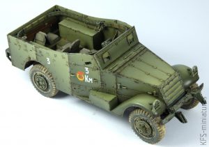 1/35 M3A1 Scout Car - Tamiya - Budowa