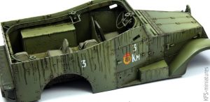 1/35 M3A1 Scout Car - Tamiya - Budowa