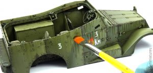 1/35 M3A1 Scout Car - Tamiya - Budowa