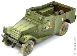 1/35 M3A1 Scout Car - Tamiya - Budowa