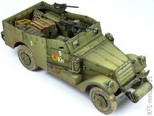 1/35 M3A1 Scout Car - Tamiya - Budowa