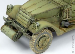 1/35 M3A1 Scout Car - Tamiya - Budowa