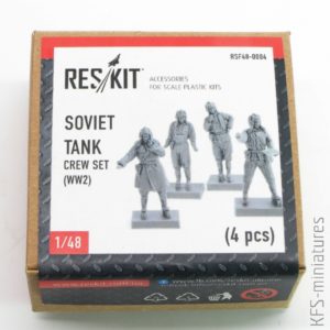 1/48 Soviet Tank Crew (WW2) - Reskit