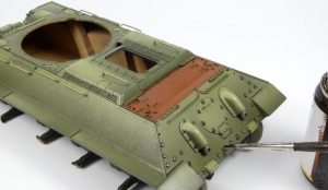 1/35 T-34/85 Model 1945 - Rye Field Model - Malowanie