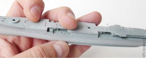 1/700 German Light Cruiser Konigsberg 1940 – Budowa cz. 1