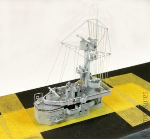 1/700 German Light Cruiser Konigsberg 1940 – Budowa cz. 2