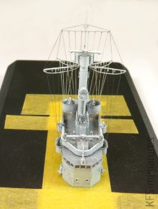 1/700 German Light Cruiser Konigsberg 1940 – Budowa cz. 2