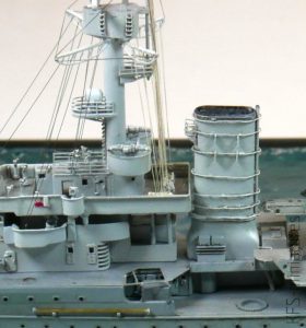 1/700 German Light Cruiser Konigsberg 1940 – Budowa cz. 3