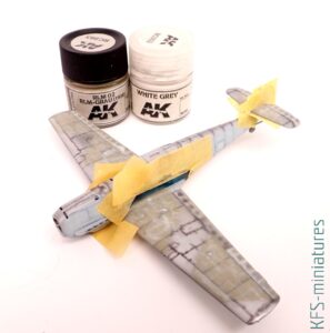 1/72 Bf 109E-4 - Special Hobby - Budowa cz.2