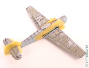 1/72 Bf 109E-4 - Special Hobby - Budowa cz.2