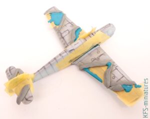 1/72 Bf 109E-4 - Special Hobby - Budowa cz.2