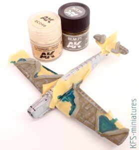 1/72 Bf 109E-4 - Special Hobby - Budowa cz.2