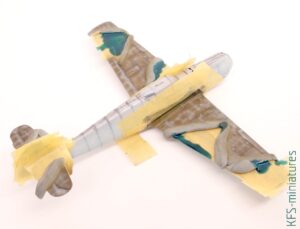 1/72 Bf 109E-4 - Special Hobby - Budowa cz.2