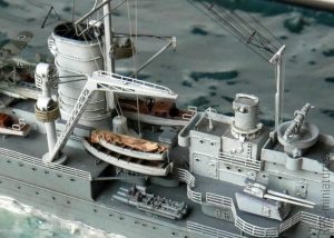 1/700 German Light Cruiser Konigsberg 1940 – Budowa cz. 3