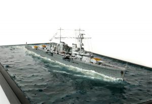 1/700 German Light Cruiser Konigsberg 1940 – Budowa cz. 3