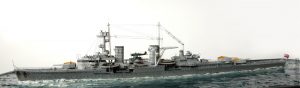 1/700 German Light Cruiser Konigsberg 1940 – Budowa cz. 3