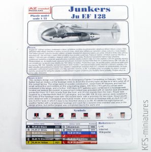 1/72 Junkers EF 128C - AZ-Model