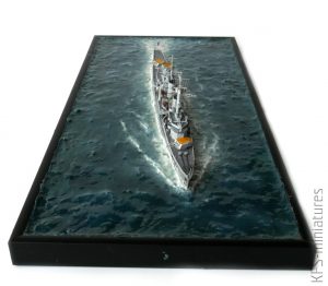 1/700 German Light Cruiser Konigsberg 1940 – Budowa cz. 3