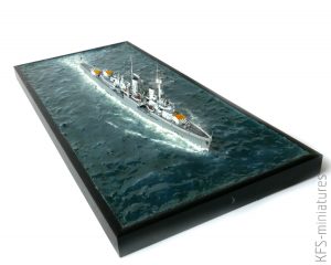 1/700 German Light Cruiser Konigsberg 1940 – Budowa cz. 3