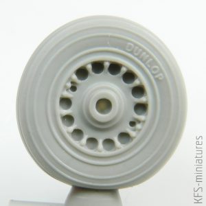 1/72 Buccaneer S.2C wheels AIRFIX - Eduard