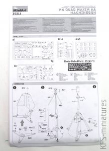 1/35 M-4 Quad Maxim - AA Machine Gun - MiniArt